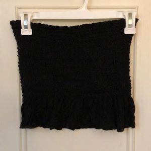 Ribbed tube top